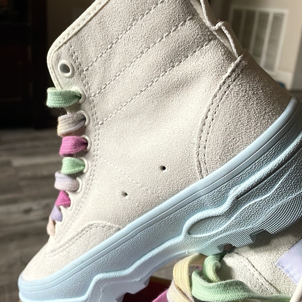 Vans Sentry Wc Pastel Pop Women’s High Top Suede Snea… Gem
